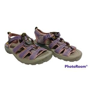 KEEN SANDALS, PURPLE, SIZE 4 (BIG KID)